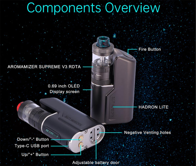 Steam Crave Hadron Lite Combo Kit image 4
