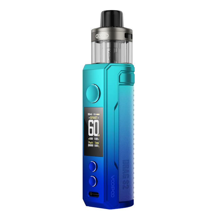 VooPoo Drag S2 Pod Vape Kit | 2500mAh - Sky Blue image