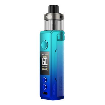 VooPoo Drag S2 Pod Vape Kit | 2500mAh - Sky Blue image