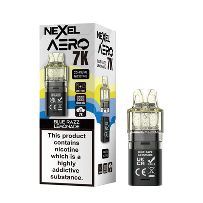 Nexel Aero 7000 Replacement Prefilled Pod - Blue Razz Lemonade image