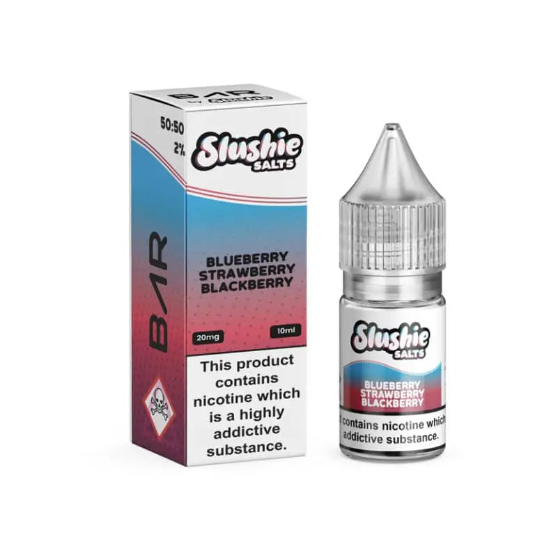 BAR Salts by Slushie 10ml - 10MG - Blueberry Strawberry Blackberry image