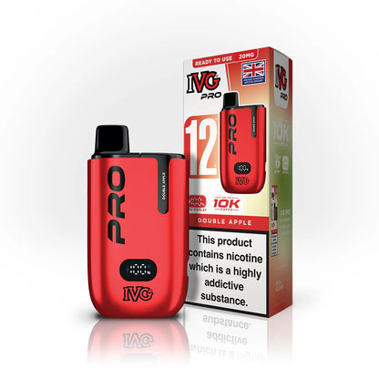 IVG Pro 10K Pod Vape Kit - Double Apple image