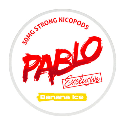 PABLO Nicopods 50mg (Extra Strong) 20pcs/pack - Banana Ice image