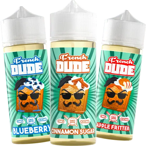 French Dude 100ml E-Liquid Shortfill 70/30 VG/PG image 0