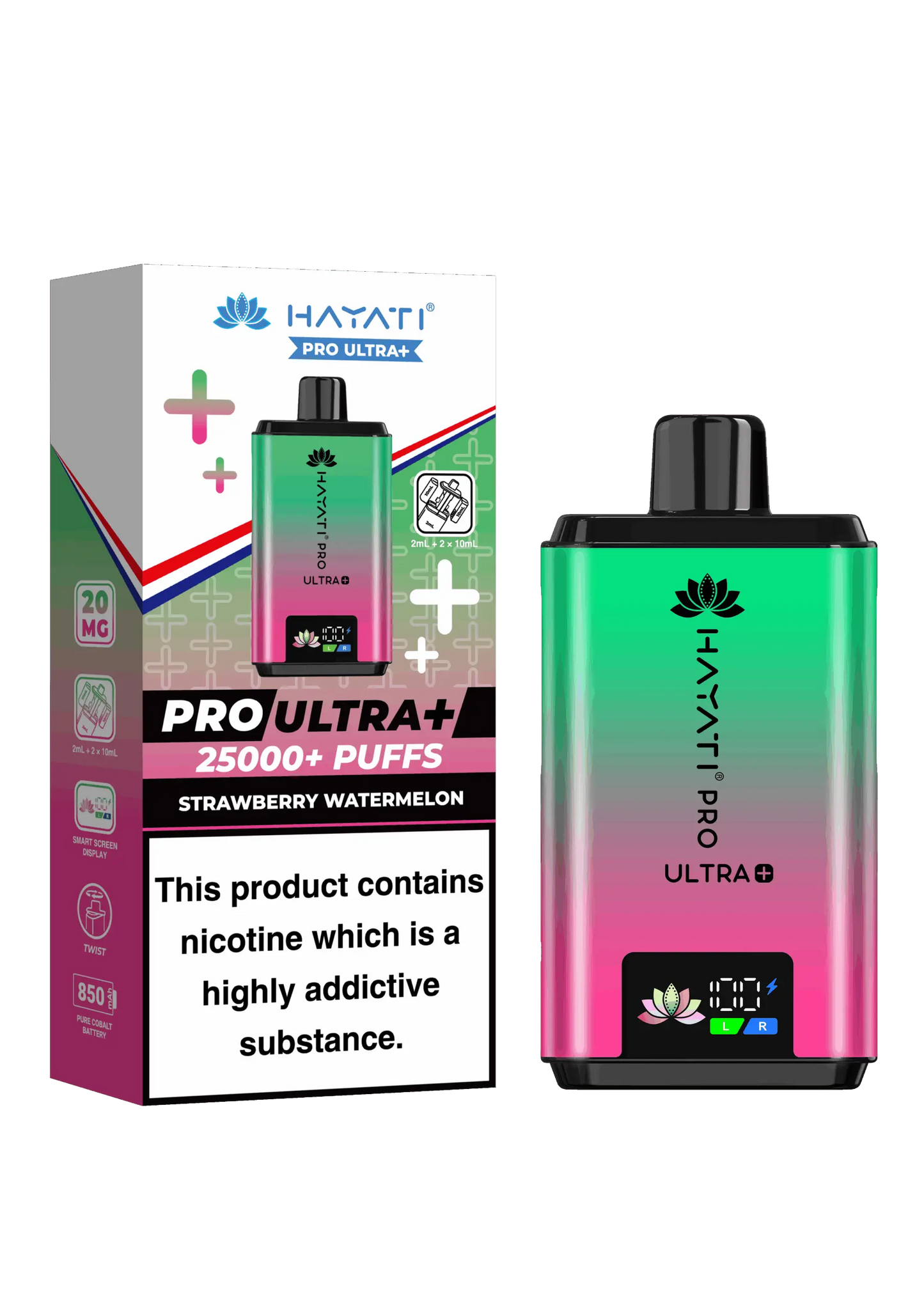 Hayati Pro Ultra Plus 25K Prefilled Vape Kit Hayati