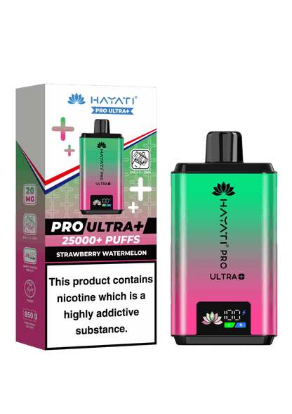 Hayati Pro Ultra Plus 25K Prefilled Vape Kit - Strawberry Watermelon image