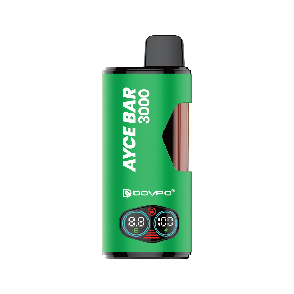 Dovpo Ayce Bar 3000 Puffs | 4 In 1 Rechargeable | Disposable Kit | 20MG - 4-in-1-Green Bar image