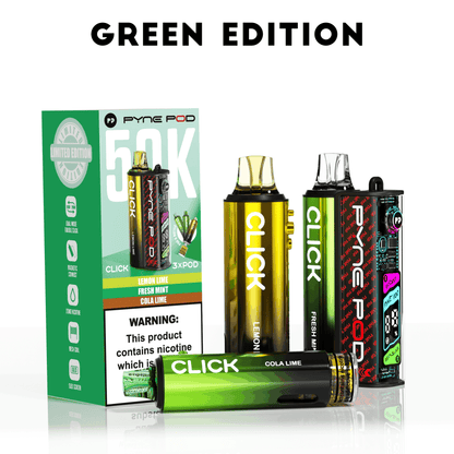 Pyne Pod Click 50K Prefilled Pod Kit - Green Edition image