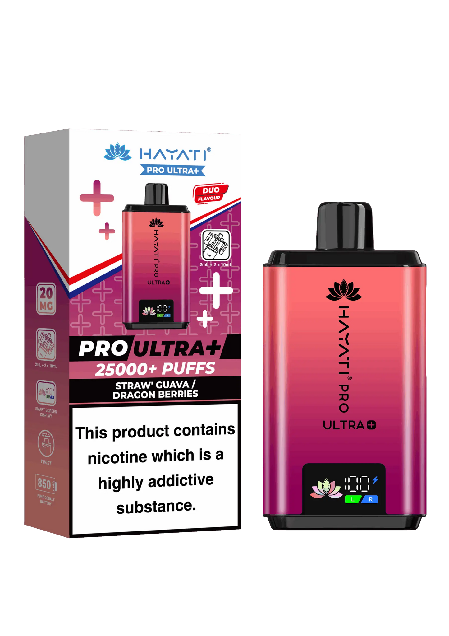 Hayati Pro Ultra Plus 25K Prefilled Vape Kit Hayati