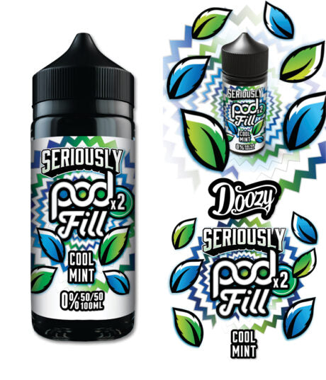Seriously Pod Fill X2 by Doozy 100ml 50/50 E-Liquid Shortfill image 9