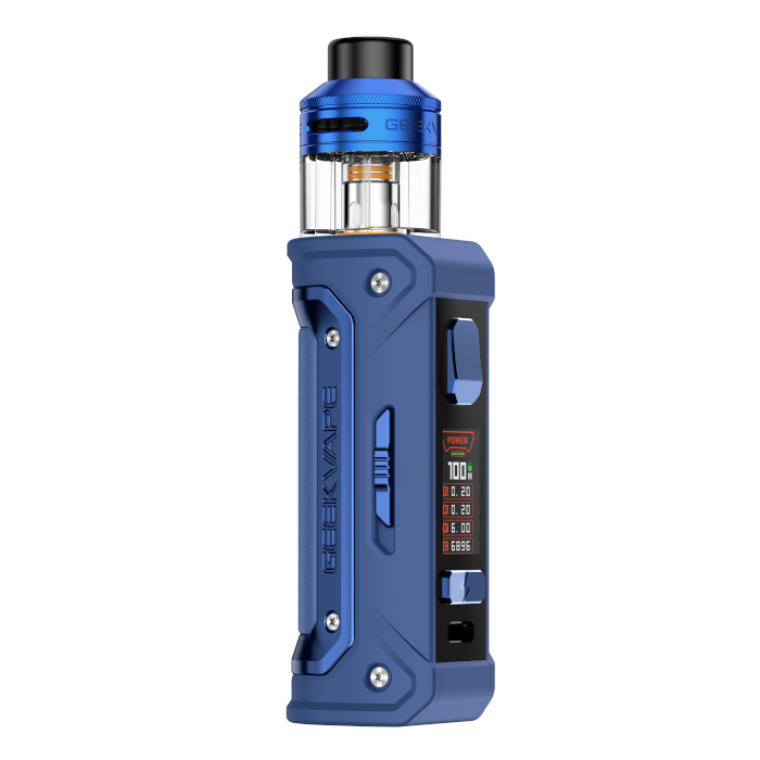 GeekVape E100 (Aegis Eteno) Sub-Ohm Kit | 5-100W - Blue image