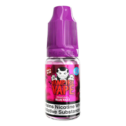 Vampire Vapes 10ml | 3MG | 50VG/50PG | 70+ Flavors - Pinkman Blue Razz image