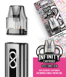 Doozy Infinity Replacement Pods 0.8 Ohm 3-Pack image 1