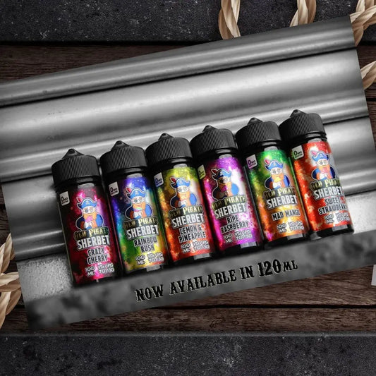Old Pirate E-Liquid 100ml Shortfill - Sherbet Series  70/30 VG/PG image 0