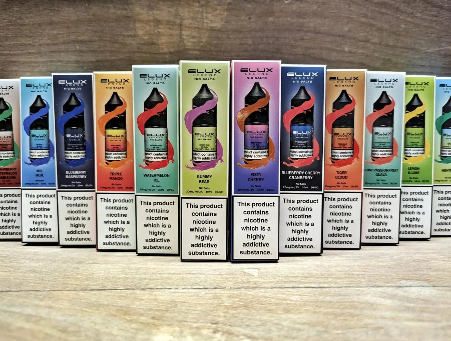 Elux Legend Nic Salts 10ml - 10MG image 5