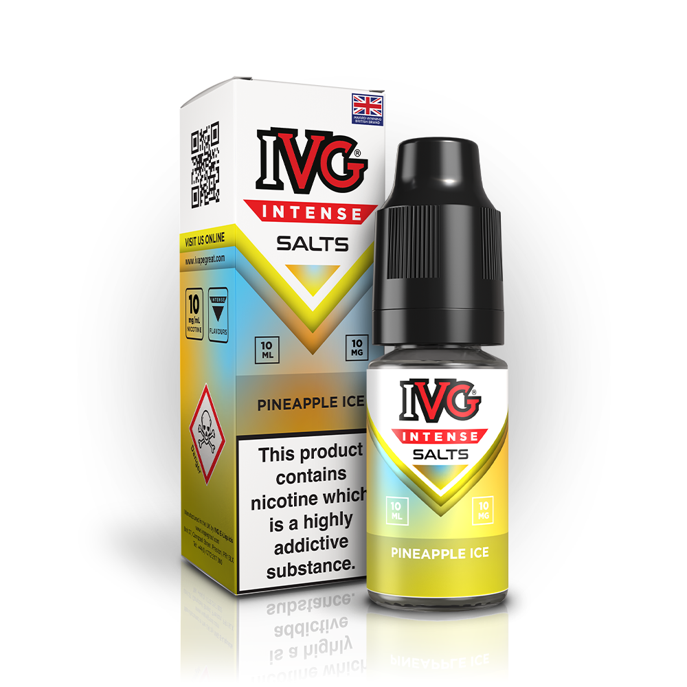 IVG Intense Nic Salts - 10mg - Pineapple Ice image