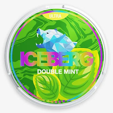 ICEBERG Nicotine Pouches 150mg (Ultra) 20pcs/pack - Double Mint image