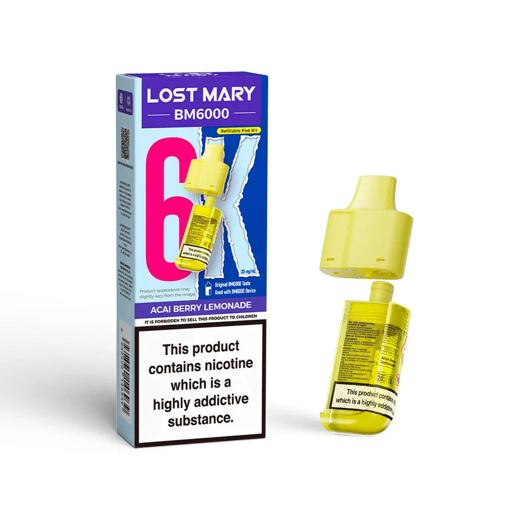 Lost Mary BM6000 Prefilled Pod 20mg Lost Mary