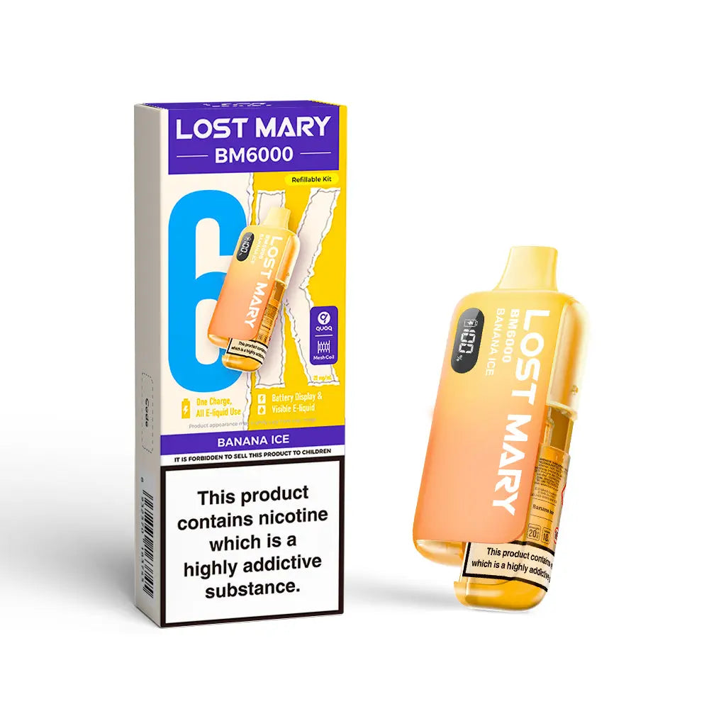 Buy Lost Mary BM6000 Pod Kit Rechargeable Refillable Vape | 6000 Puffs | 20mg Online At The Best Price Buy Lost Mary BM6000 Pod Kit Rechargeable Refillable Vape | 6000 Puffs | 20mg Online At The Best Price