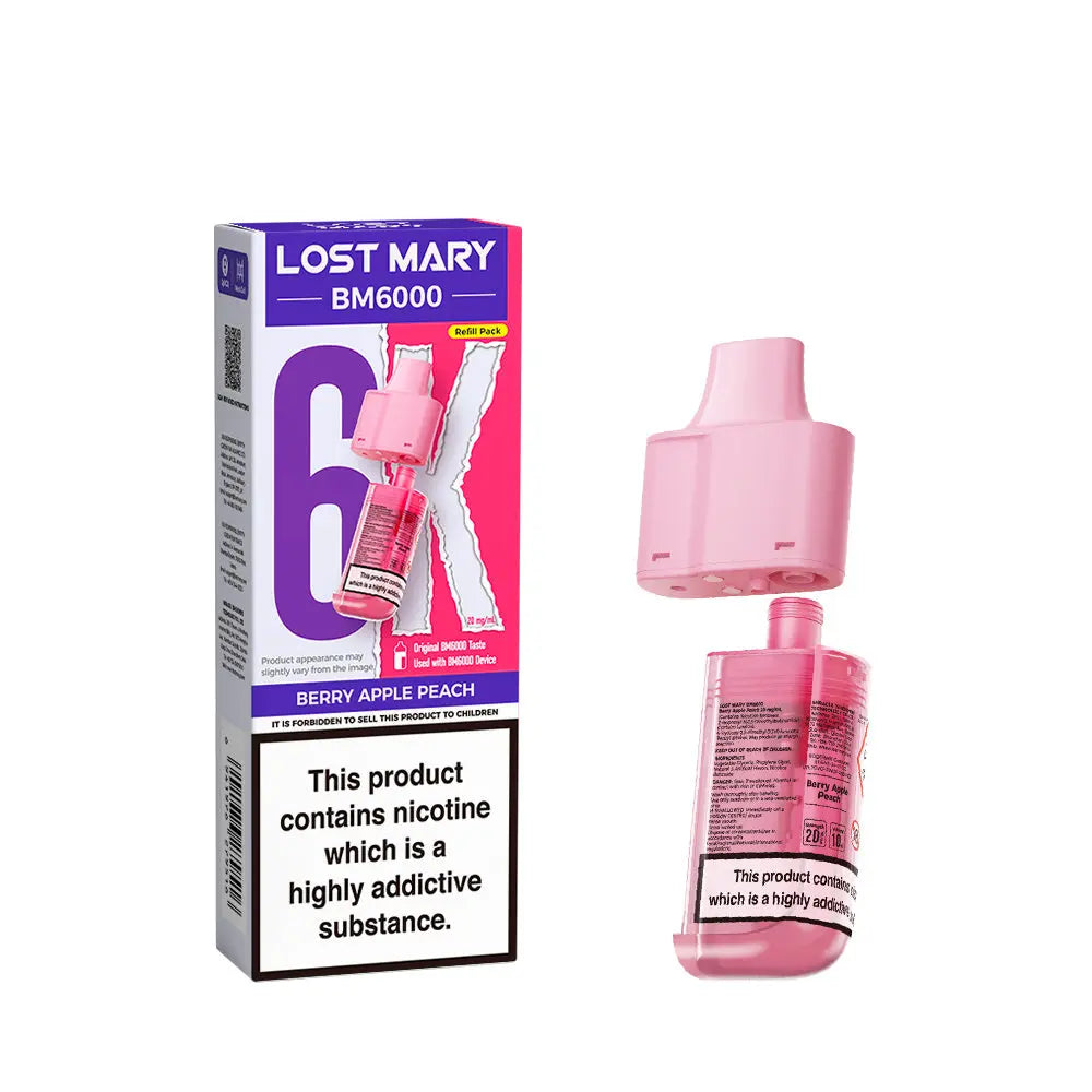 Lost Mary BM6000 Prefilled Pod 20mg Lost Mary