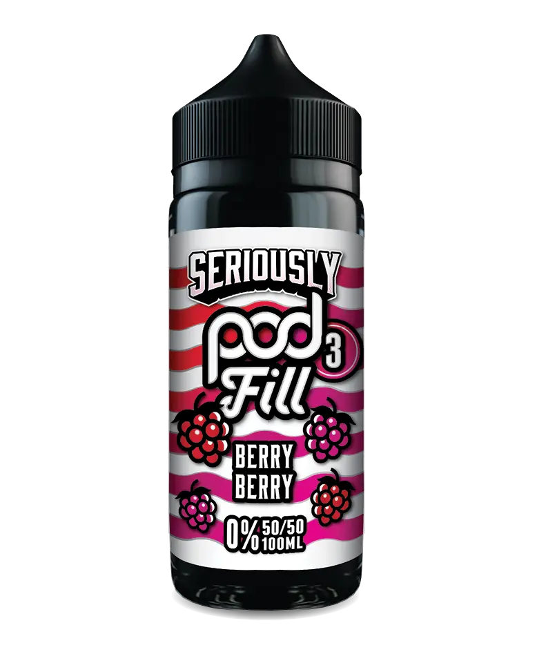 Seriously Pod Fill 3 by Doozy 100ml 50/50 VG/PG E-Liquid Shortfill Doozy