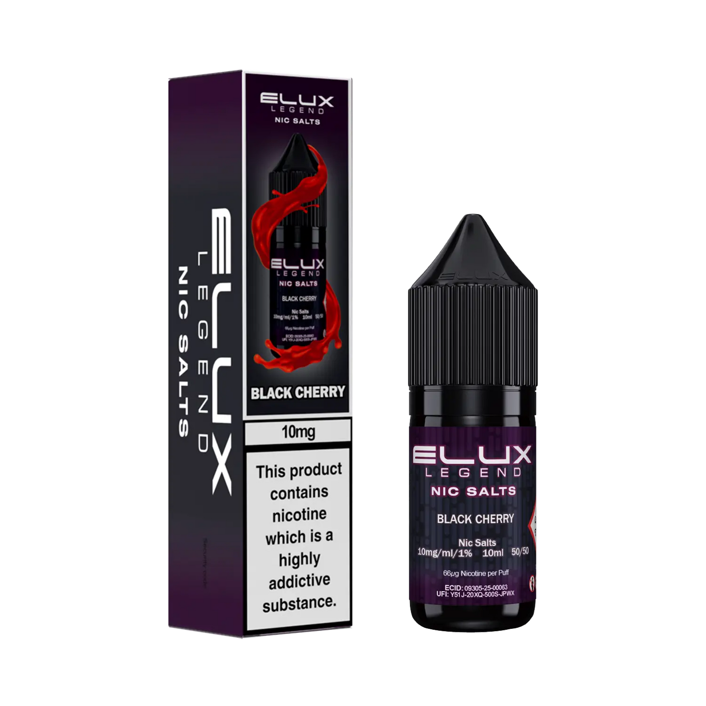 Elux Legend Nic Salts 10ml - 10MG Elux