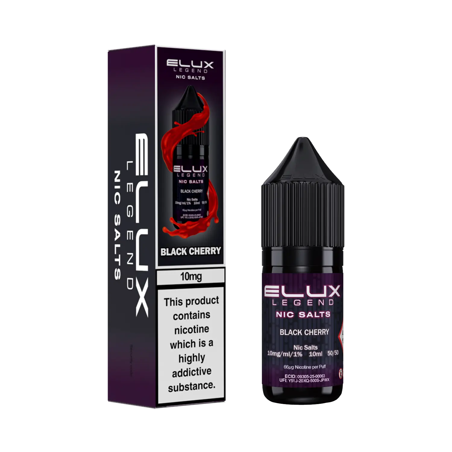 Elux Legend Nic Salts 10ml - 10MG