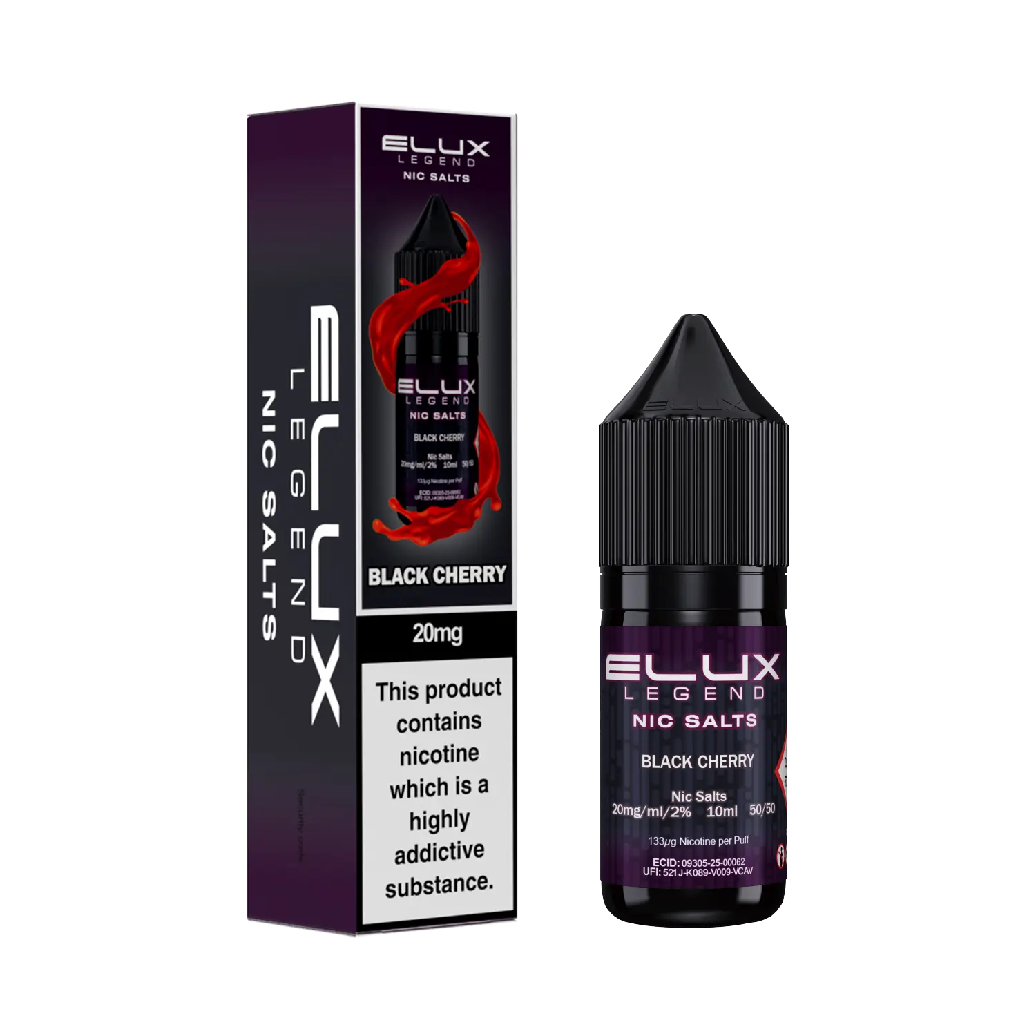 Elux Legend Nic Salts 10ml - 20MG