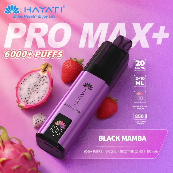 Hayati Pro Max+ 6000 Puff Pod Kit