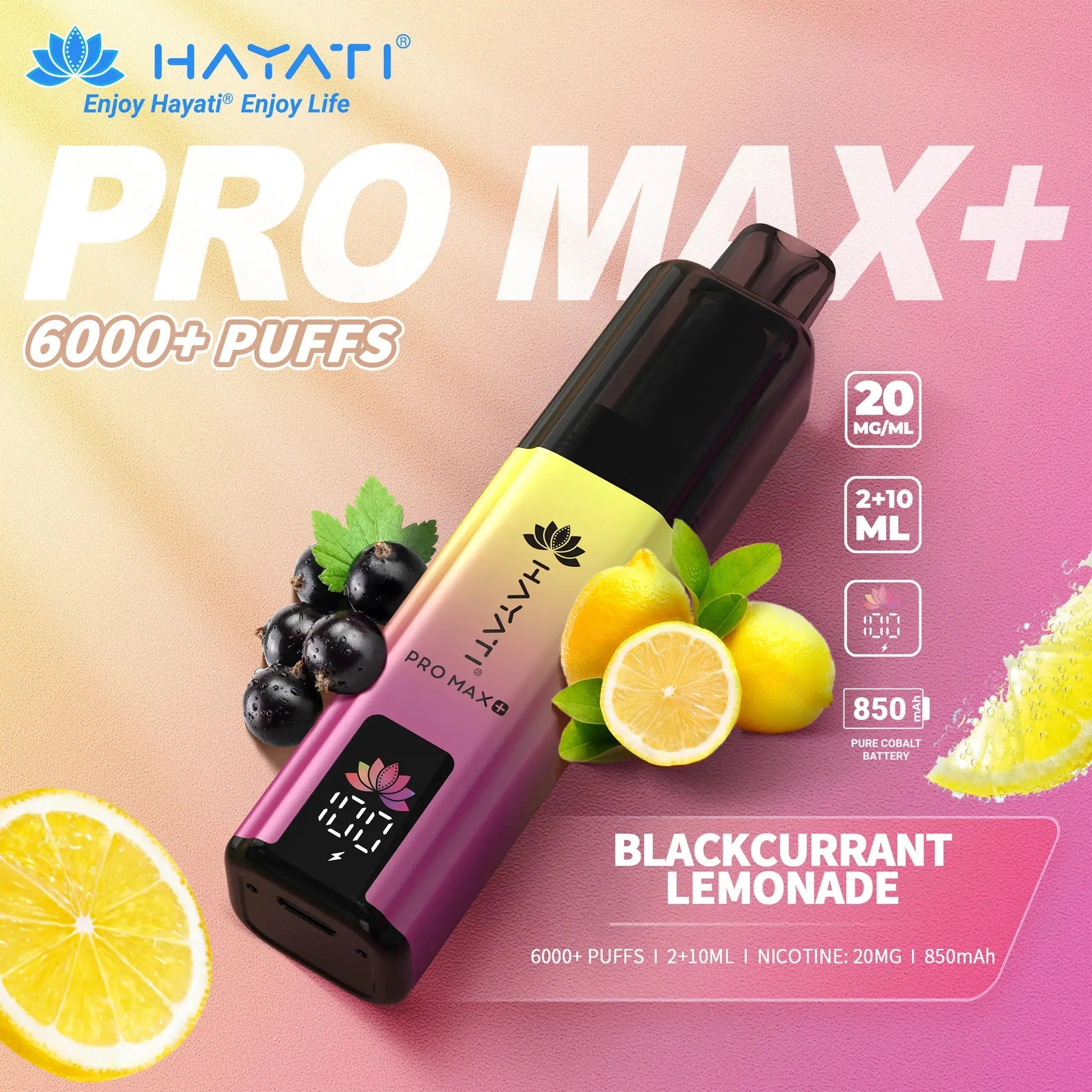 Hayati Pro Max+ 6000 Puff Pod Kit