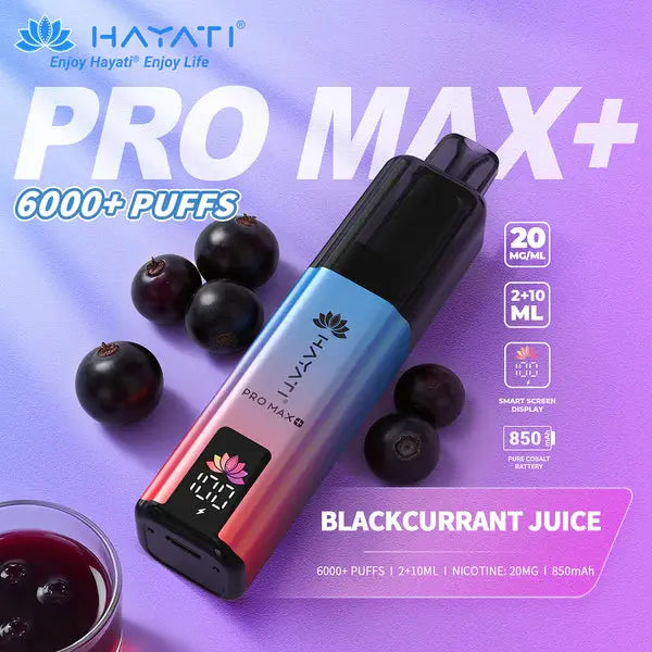 Hayati Pro Max+ 6000 Puff Pod Kit