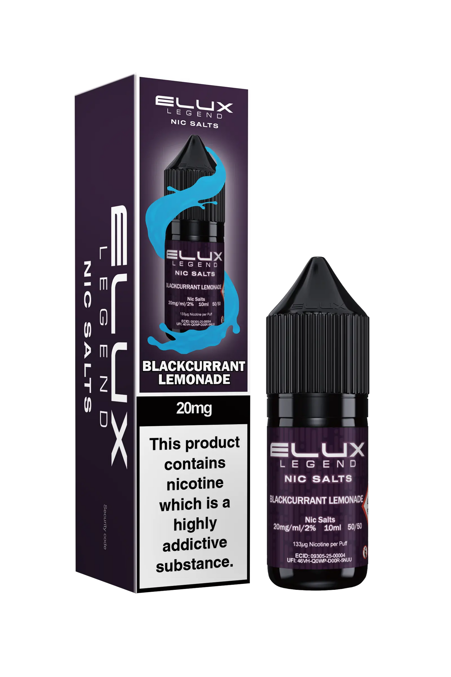 Elux Legend Nic Salts 10ml - 10MG Elux