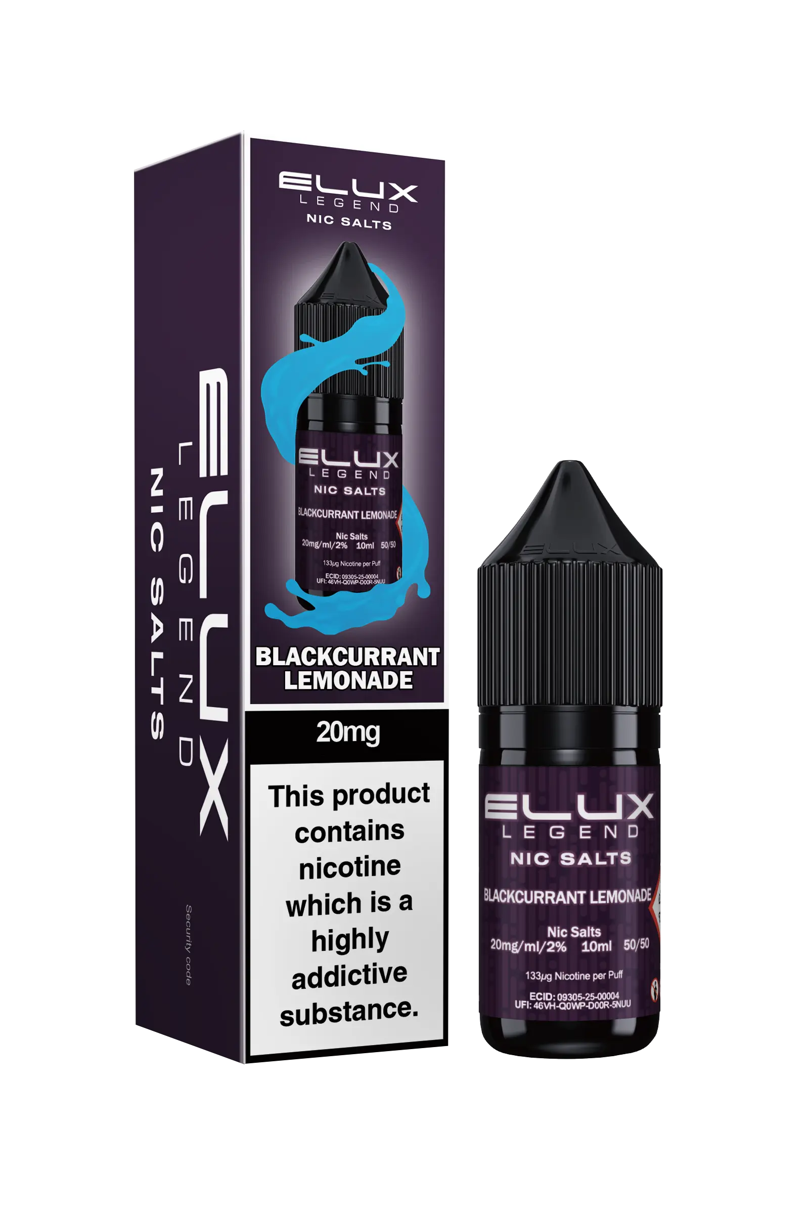 Elux Legend Nic Salts 10ml - 20MG