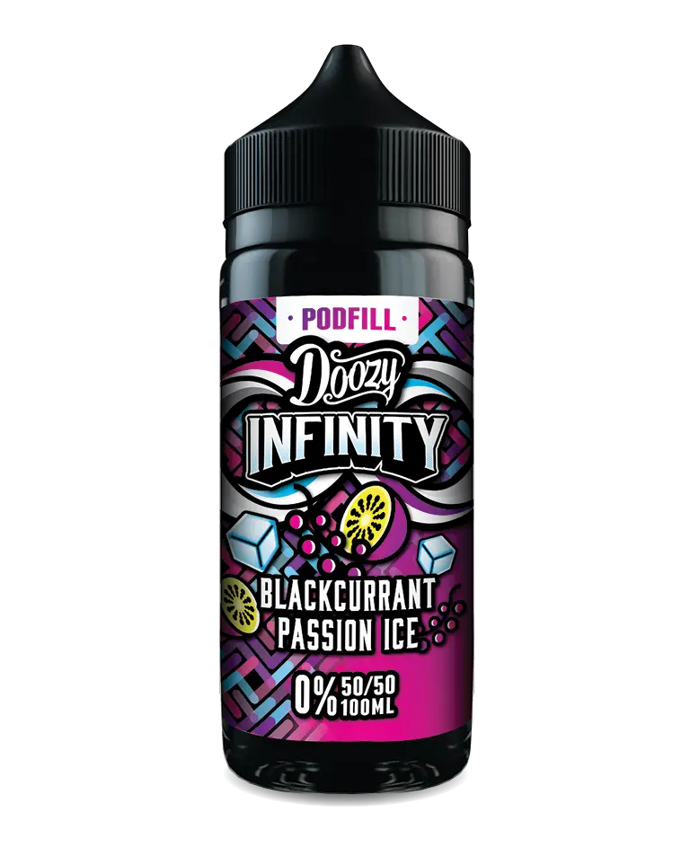 Doozy Infinity Pod Fill 50/50 100ml Shortfill E-Liquid Doozy