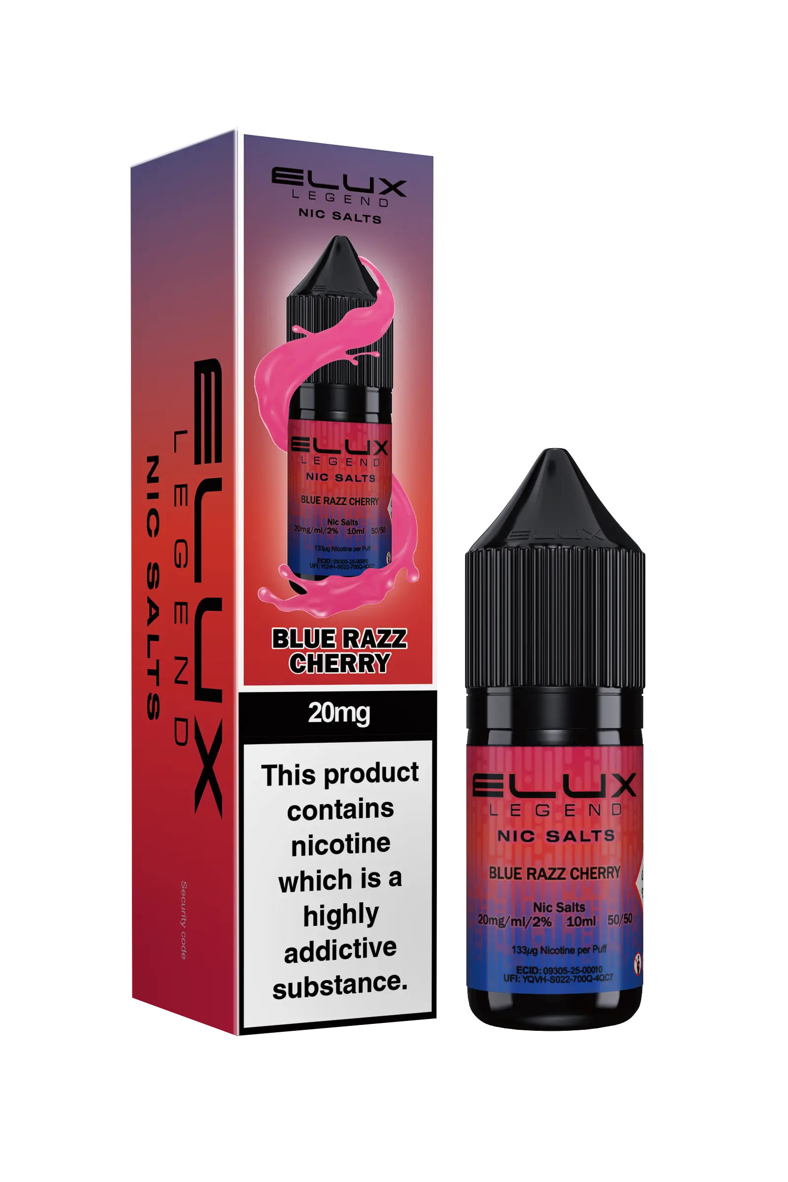 Elux Legend Nic Salts 10ml - 20MG
