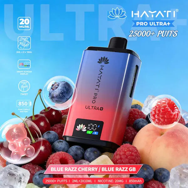 Hayati Pro Ultra Plus 25K Prefilled Vape Kit