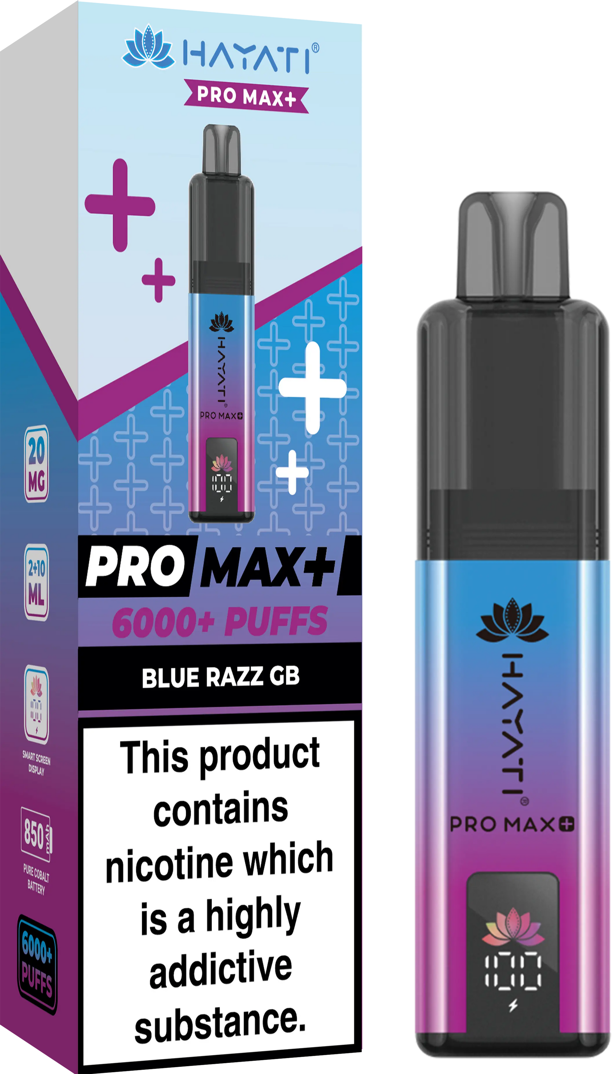 Hayati Pro Max+ 6000 Puff Pod Kit