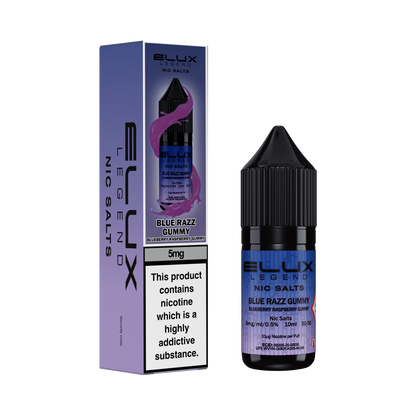 Elux Legend Nic Salts 10ml - 5mg