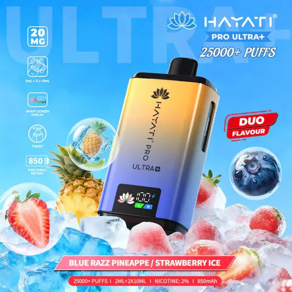 Hayati Pro Ultra Plus 25K Prefilled Vape Kit Hayati