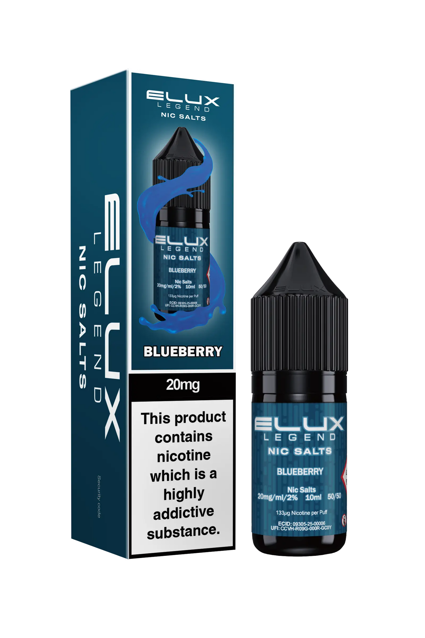 Elux Legend Nic Salts 10ml - 10MG Elux