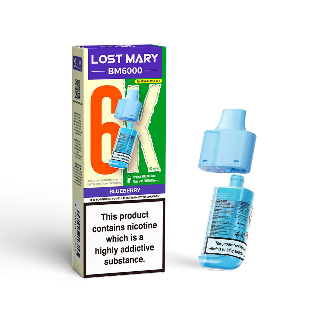 Lost Mary BM6000 Prefilled Pod 20mg Lost Mary