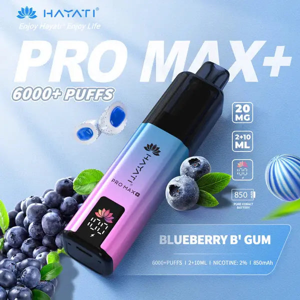 Hayati Pro Max+ 6000 Puff Pod Kit