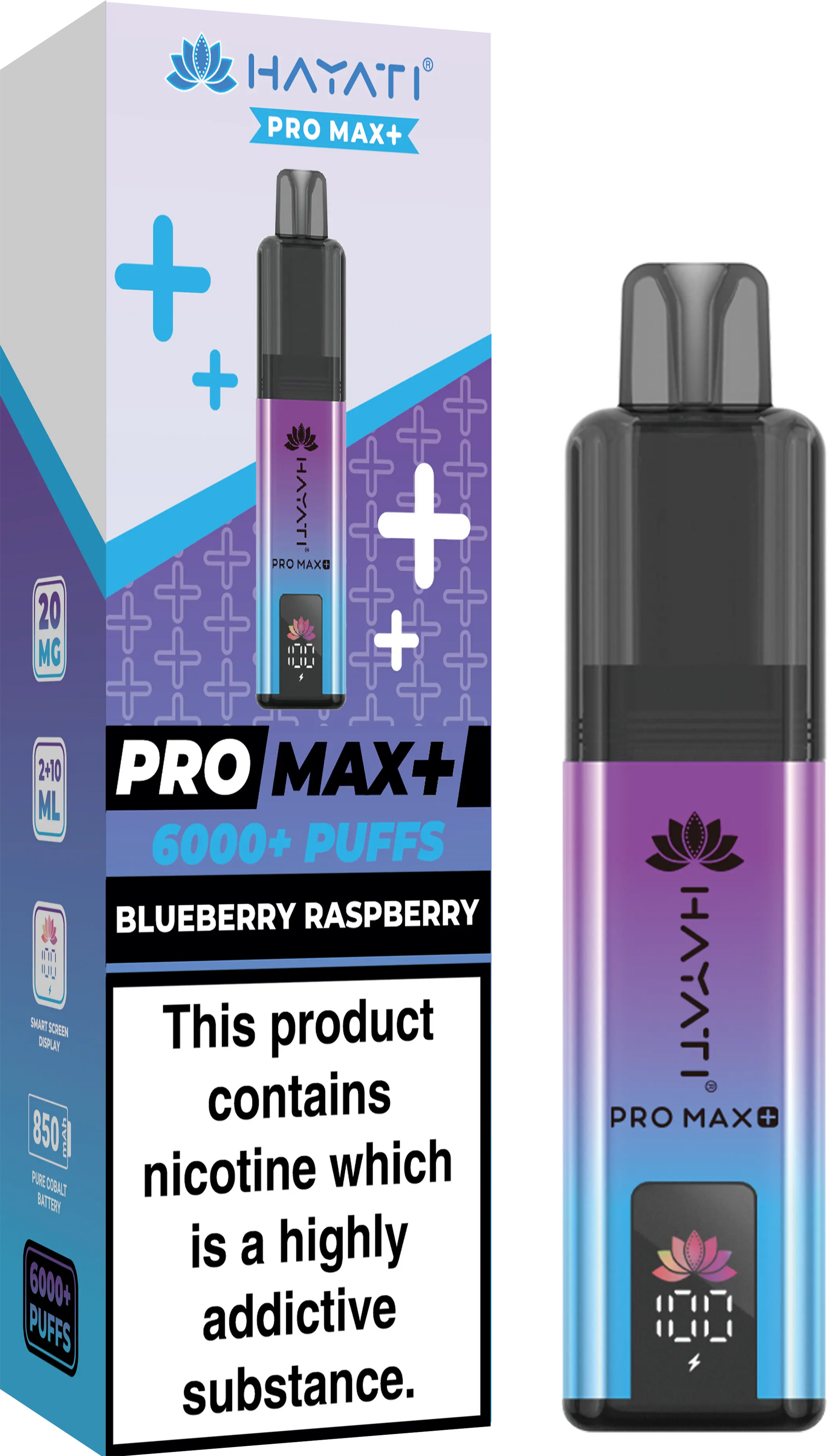 Hayati Pro Max+ 6000 Puff Pod Kit