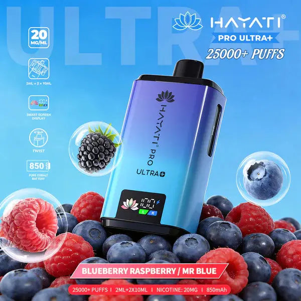 Hayati Pro Ultra Plus 25K Prefilled Vape Kit