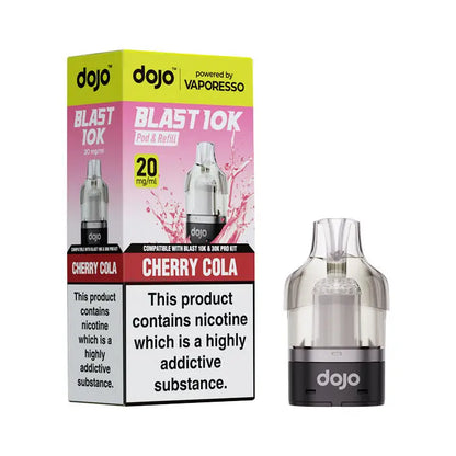 Vaporesso Dojo Blast 10K/30K Prefilled Pod + 10ml Refill Container Vaporesso