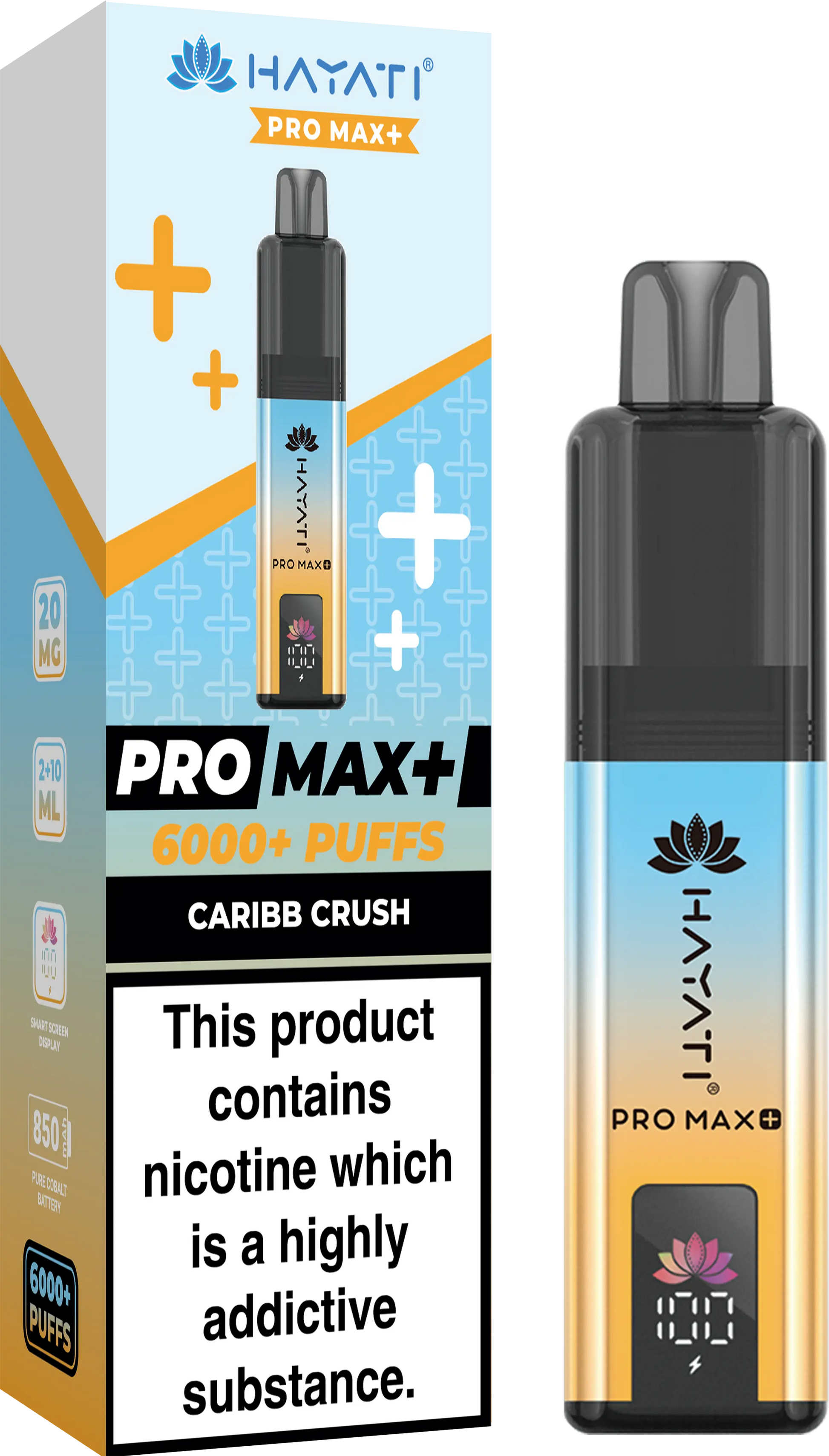 Hayati Pro Max+ 6000 Puff Pod Kit