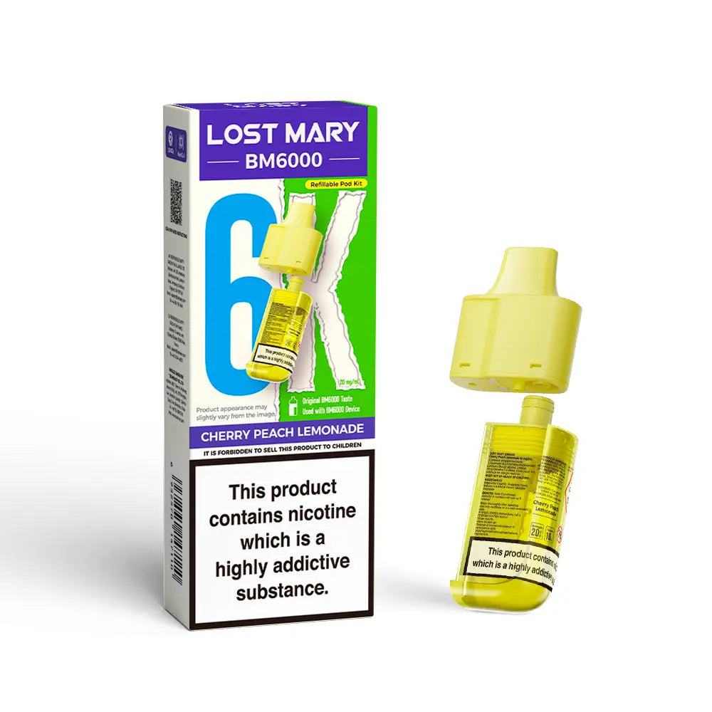 Lost Mary BM6000 Prefilled Pod 20mg Lost Mary