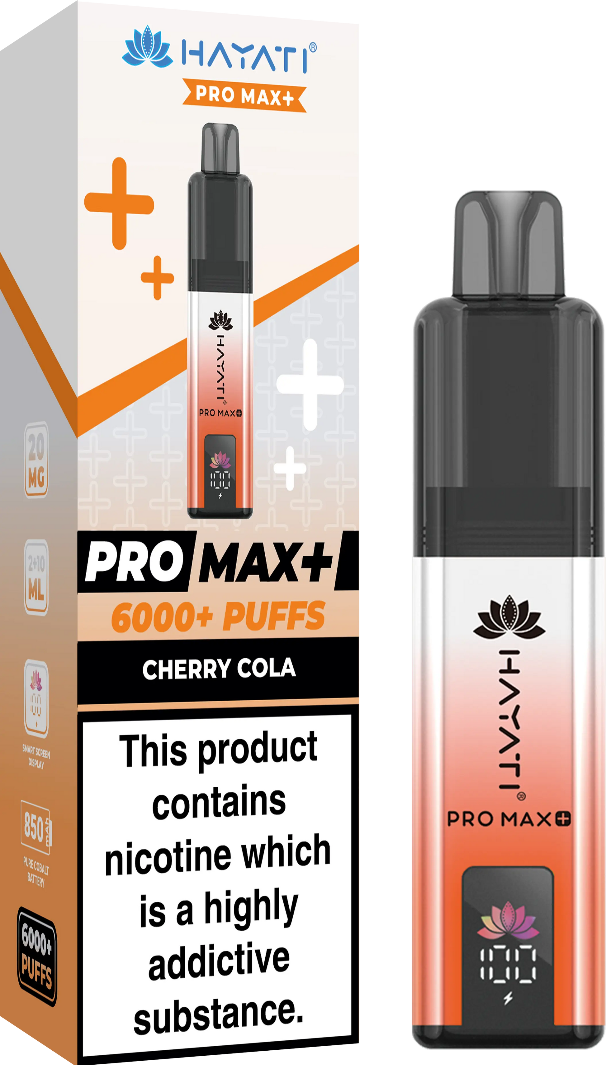 Hayati Pro Max+ 6000 Puff Pod Kit