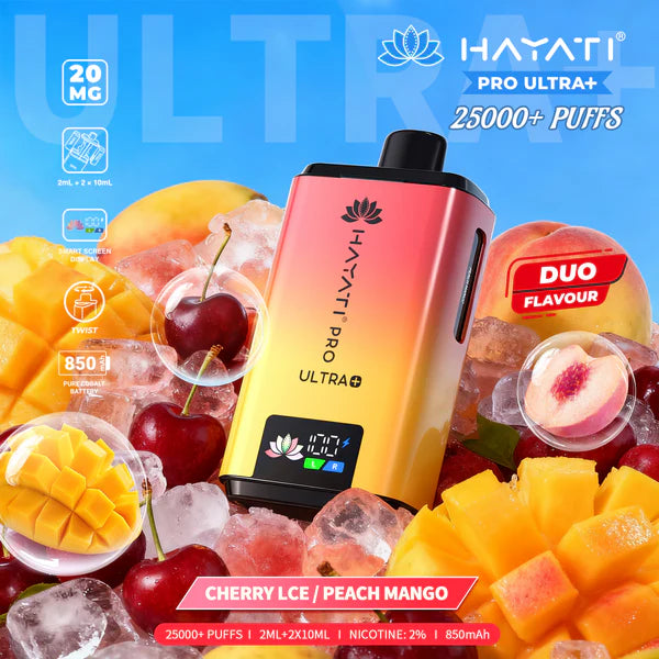 Hayati Pro Ultra Plus 25K Prefilled Vape Kit