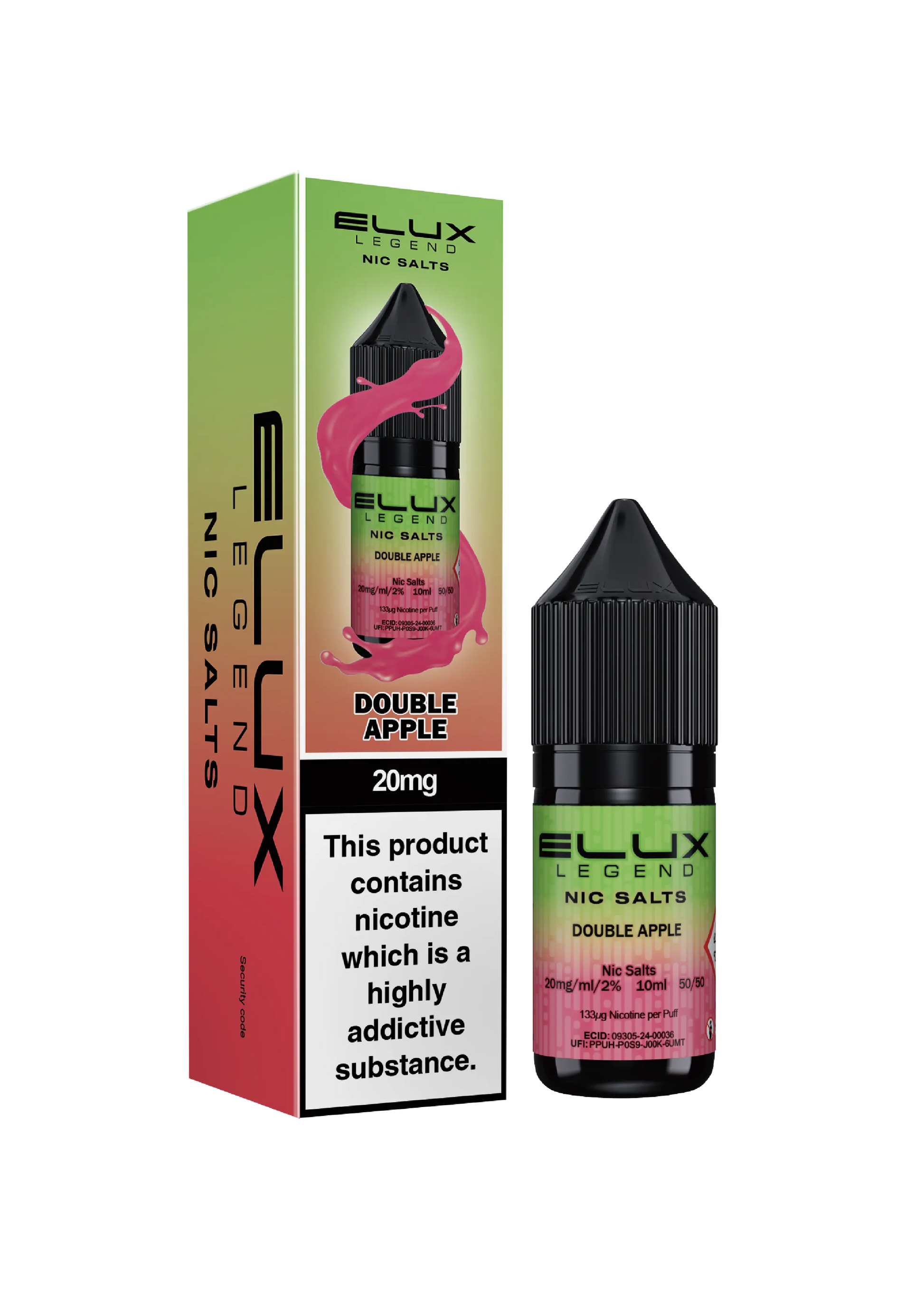 Elux Legend Nic Salts 10ml - 20MG